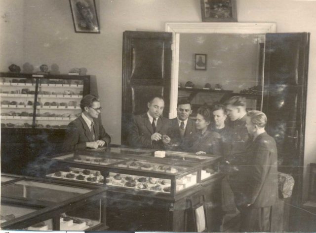 Мінералогічний музей у 1953 р